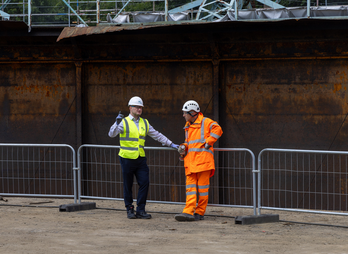 Grafton Gas Holder Visit 080823