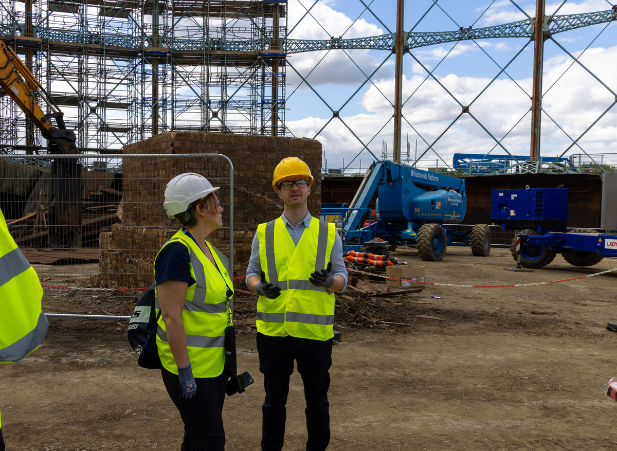 Grafton Gas Holder Visit 080823