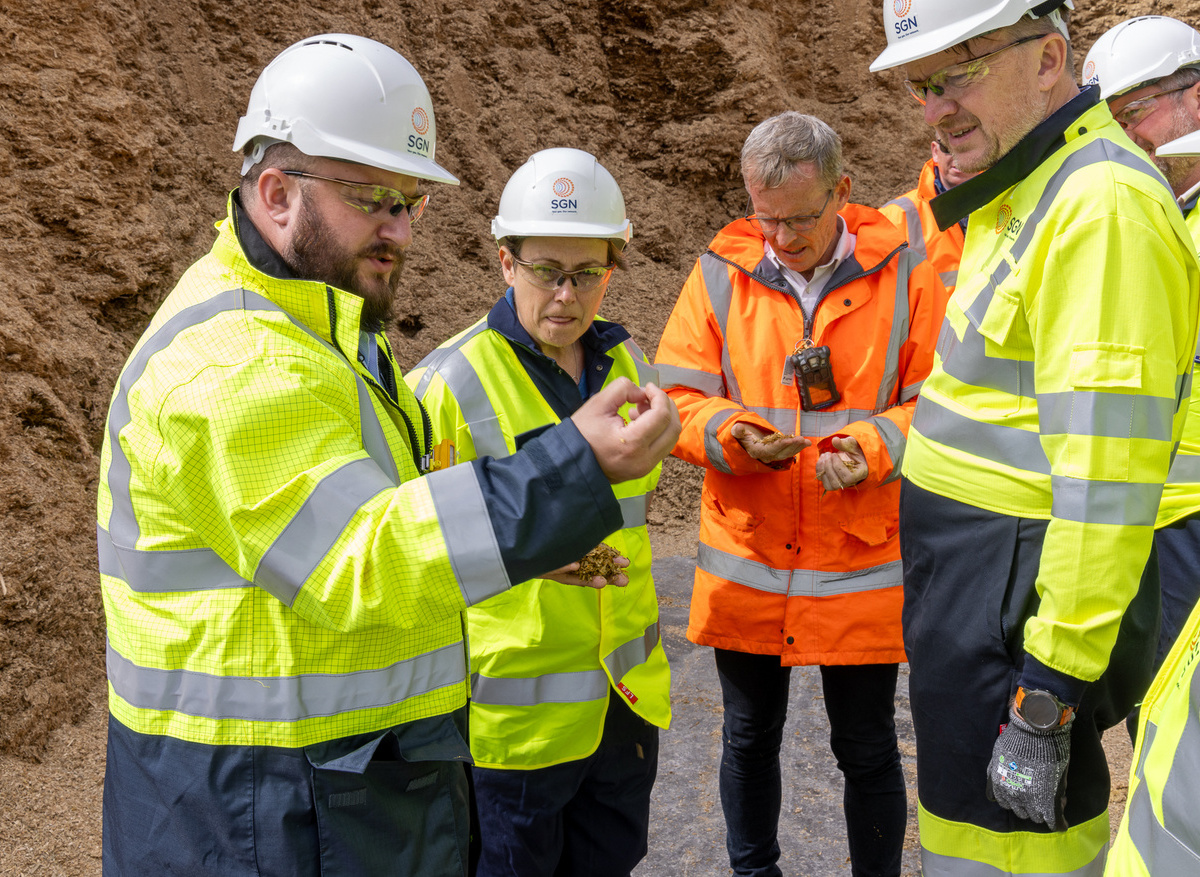 Explanation of how a biomethane is produced